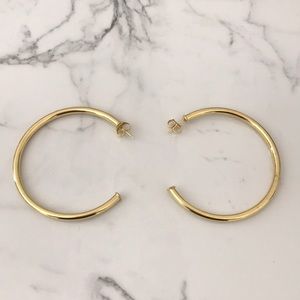 Sheila Fajl Hoops Earrings in Gold color